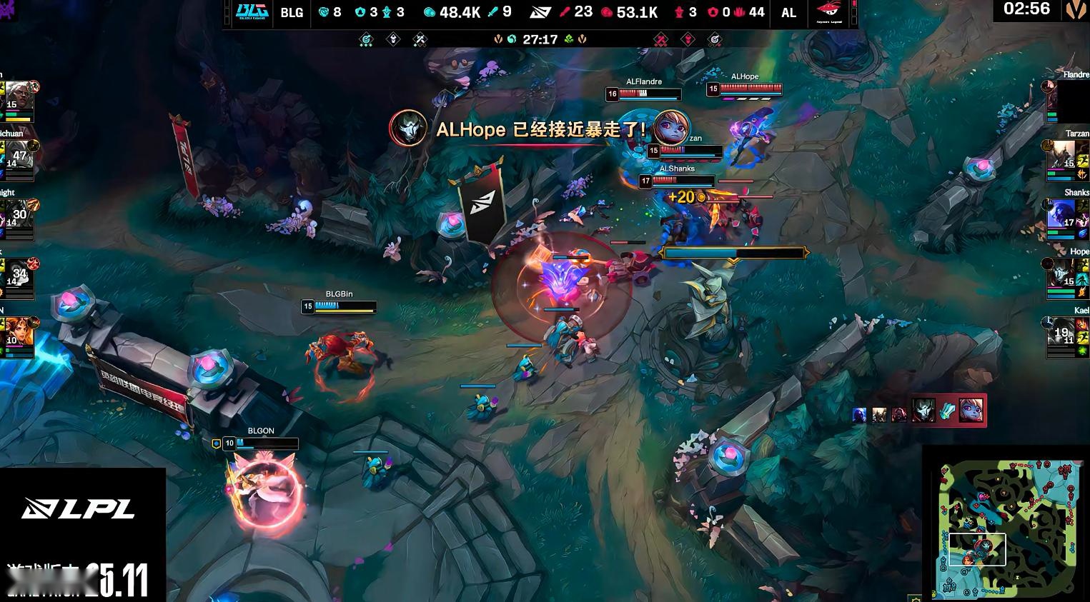 LPL：Tarzan劫上演极致天秀，AL击败BLG成为第二赛段优胜者 (http://www.xuexiaoyu.cn/) abs 第6张