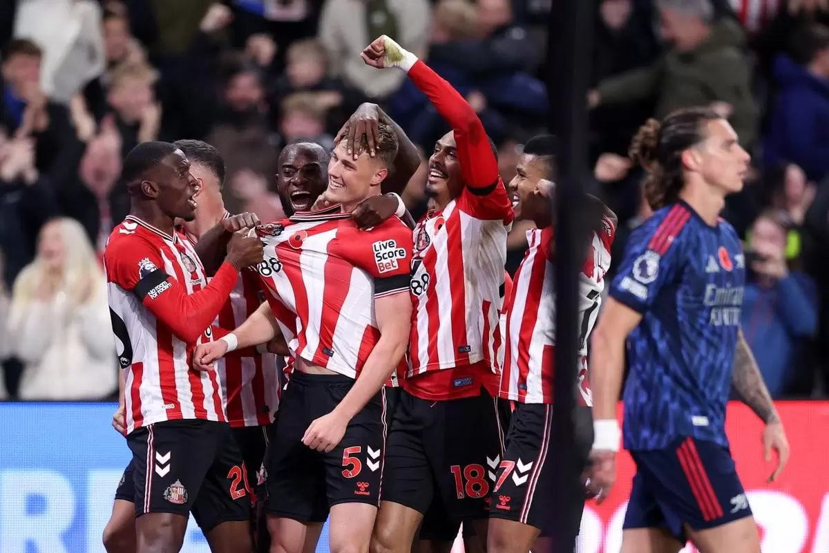 阿森纳本赛季英超第三次半场战罢落后，此前两次1胜1平