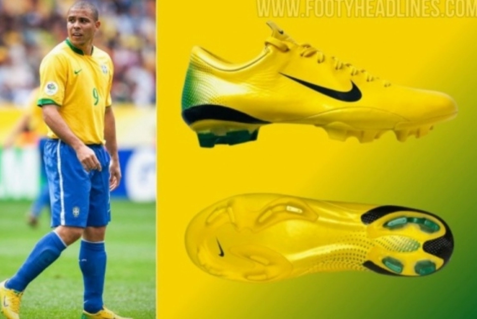 外媒：耐克将复刻大罗2006年世界杯战靴 11月中旬发售