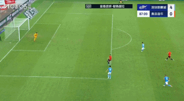 德-列昂索门前轻松破门，新鹏城4-0海牛