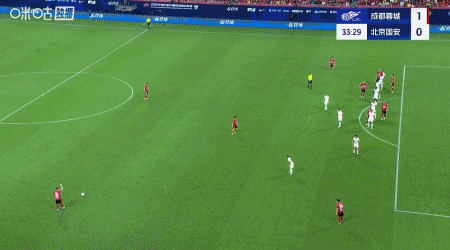 成都2-0国安，德尔加多破门+失单刀，提莫-莱切特建功