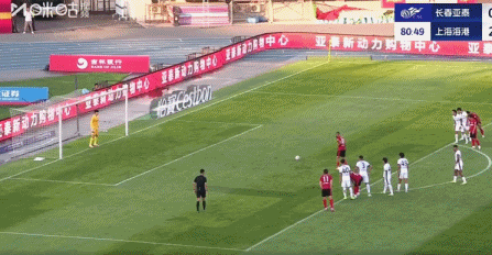 奥莫伊胡安弗点射扳回一分！亚泰1-2海港